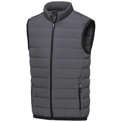 Bodywarmer publicitaire duvet homme Caltha Gris storm